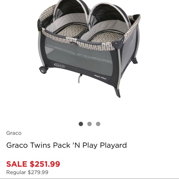 graco twin bassinet